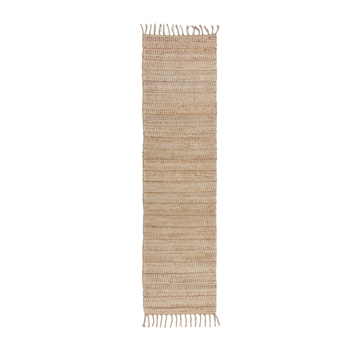 Tapis en jute de couloir LEVI