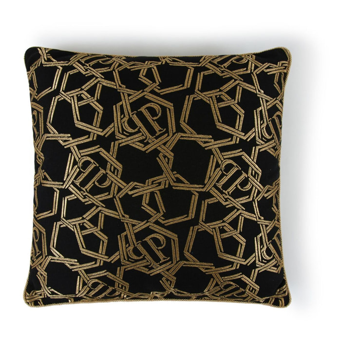 PHILIPP PLEIN Jacquard Cushion Chains 40x40