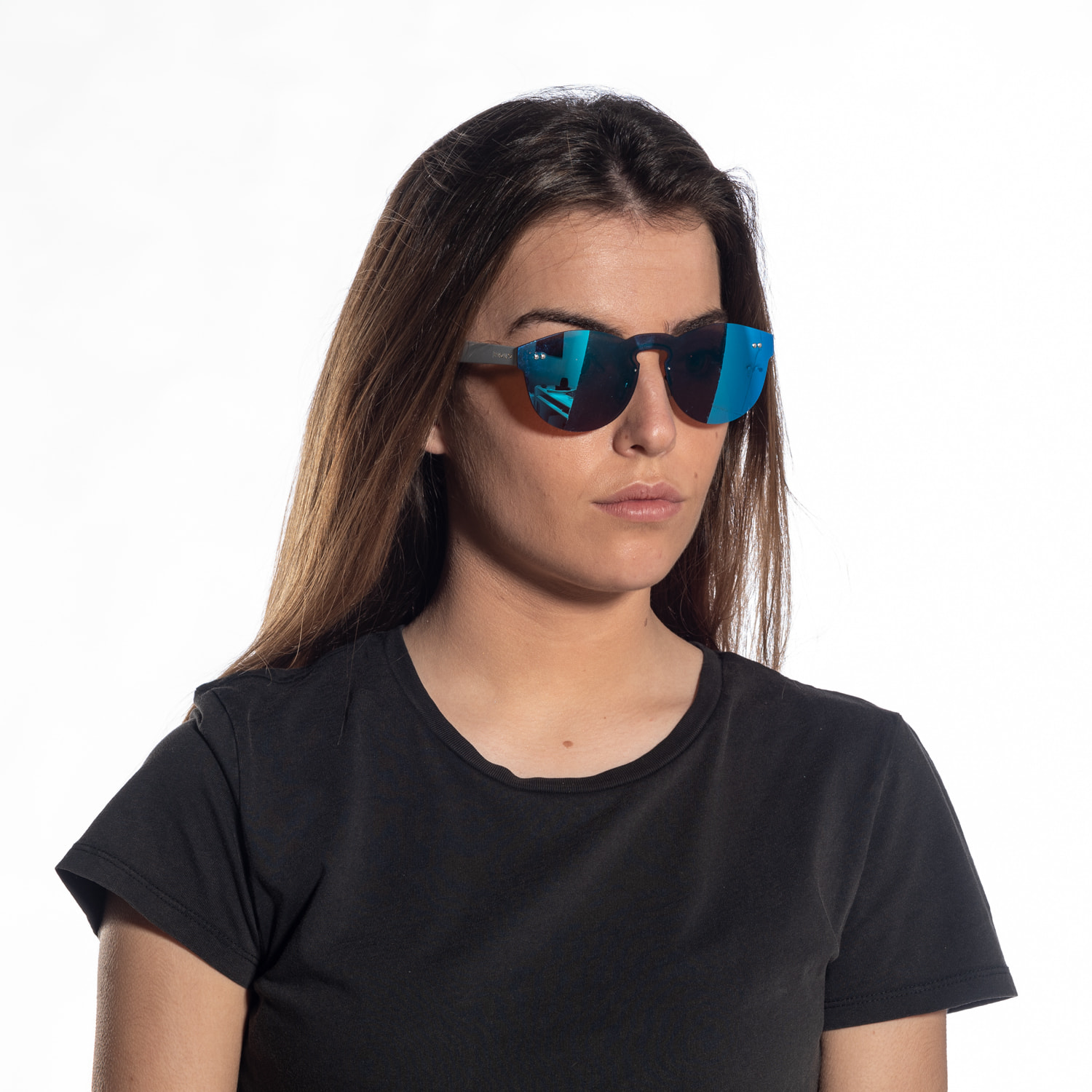 Gafas de sol PALO ALTO TALLIN - Plana revo azul cielo y brazo gris