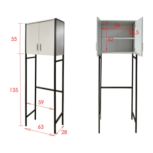 Tomasucci Armoire au dessus de machine à laver LAVERIE - B Multicolore