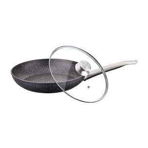 Poêle à frire avec couvercle en verre 28 cm Peterhof PH-25350-28