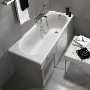 Baignoire droite VILLEROY ET BOCH O Novo acrylique
