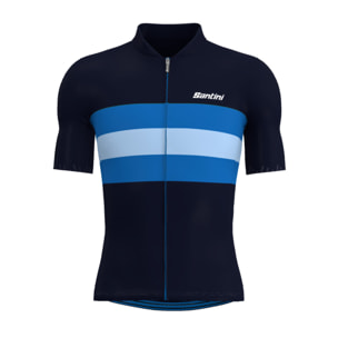 Bng – Maillot Manga Corta Hombre - Azul Náutico - Unisex