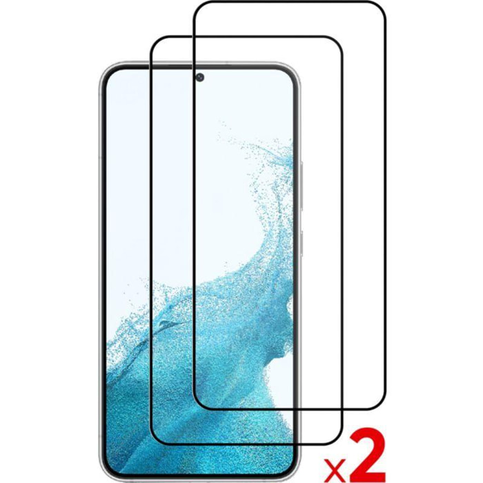 Protège écran ESSENTIELB Samsung S23 Verre trempé X2
