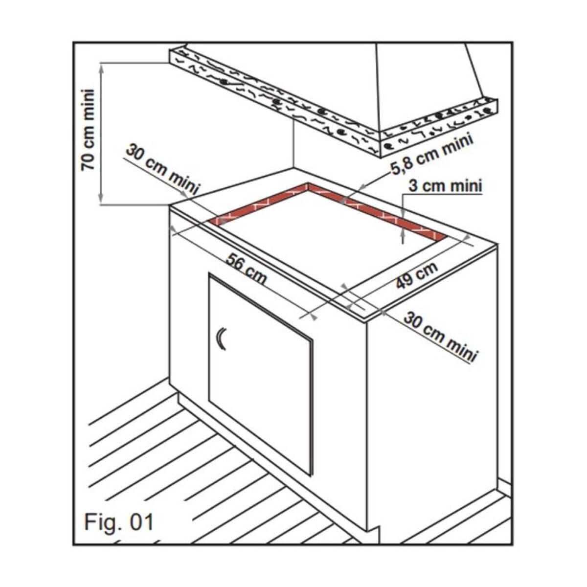 Table mixte DE DIETRICH DPI4602HM