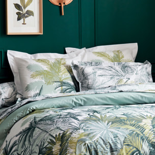 Taie d'oreiller style colonial - Vert