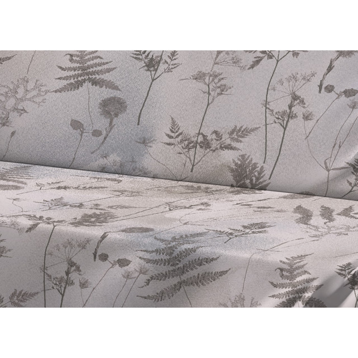 Telo Arredo Copritutto Grand Foulard Copridivano Copriletto 100% Cotone Disegno Soffione Beige