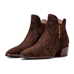 Botin Verona Leopardo 4,5 cm
