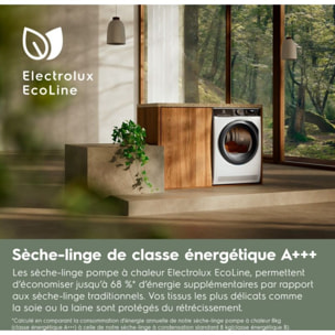 Sèche linge pompe à chaleur ELECTROLUX EW9H2923PC