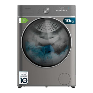 Lavadora Secadora 10-6Kg Carga Frontal Bolero Wash&Dry 10680 Inverter Steel B. 1