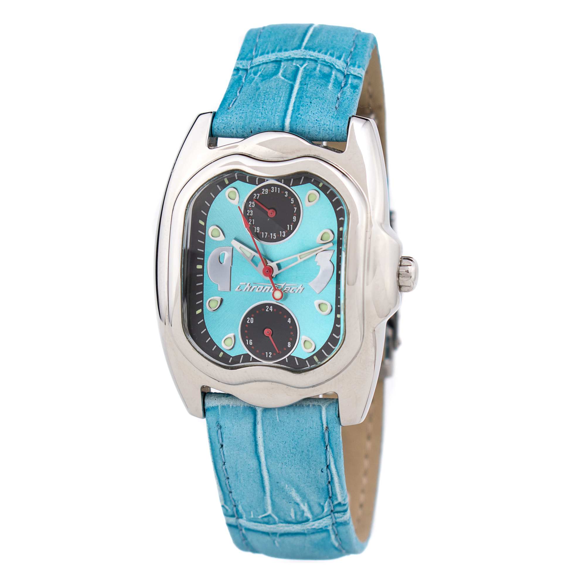 Reloj Chronotech CT7220L-04 Mujer Analogico Cuarzo con Correa de Piel