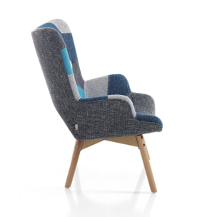 Tomasucci fauteuil KALEIDOS-G BLEU Multicolore