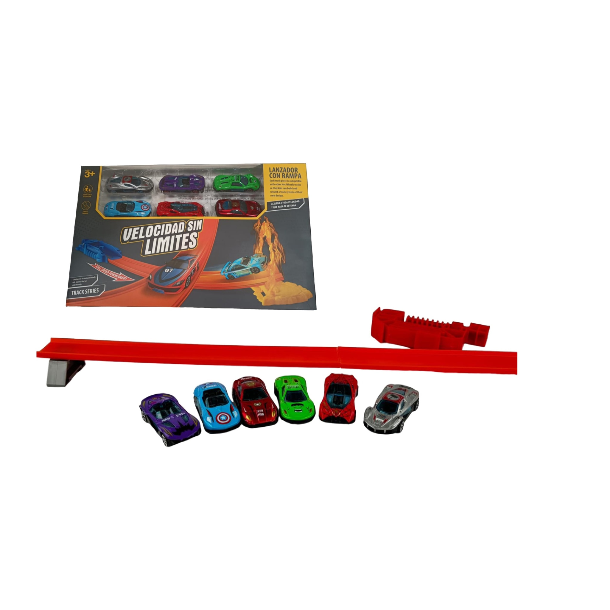 RAMPA CON LANZADERA PARA COCHES