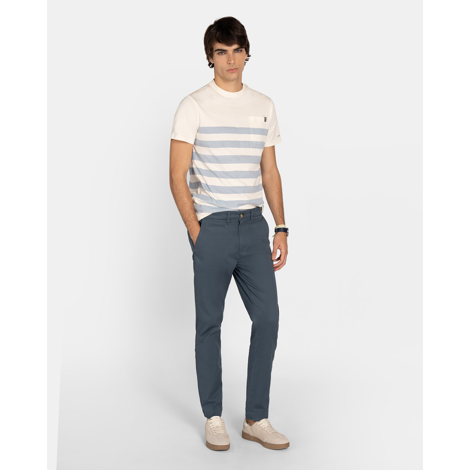 CAMISETA STRIPE POCKET