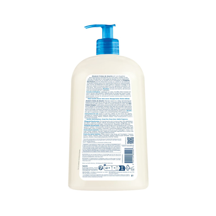 Atoderm Crème de Douche - Peaux Sensibles Normales à Sèches