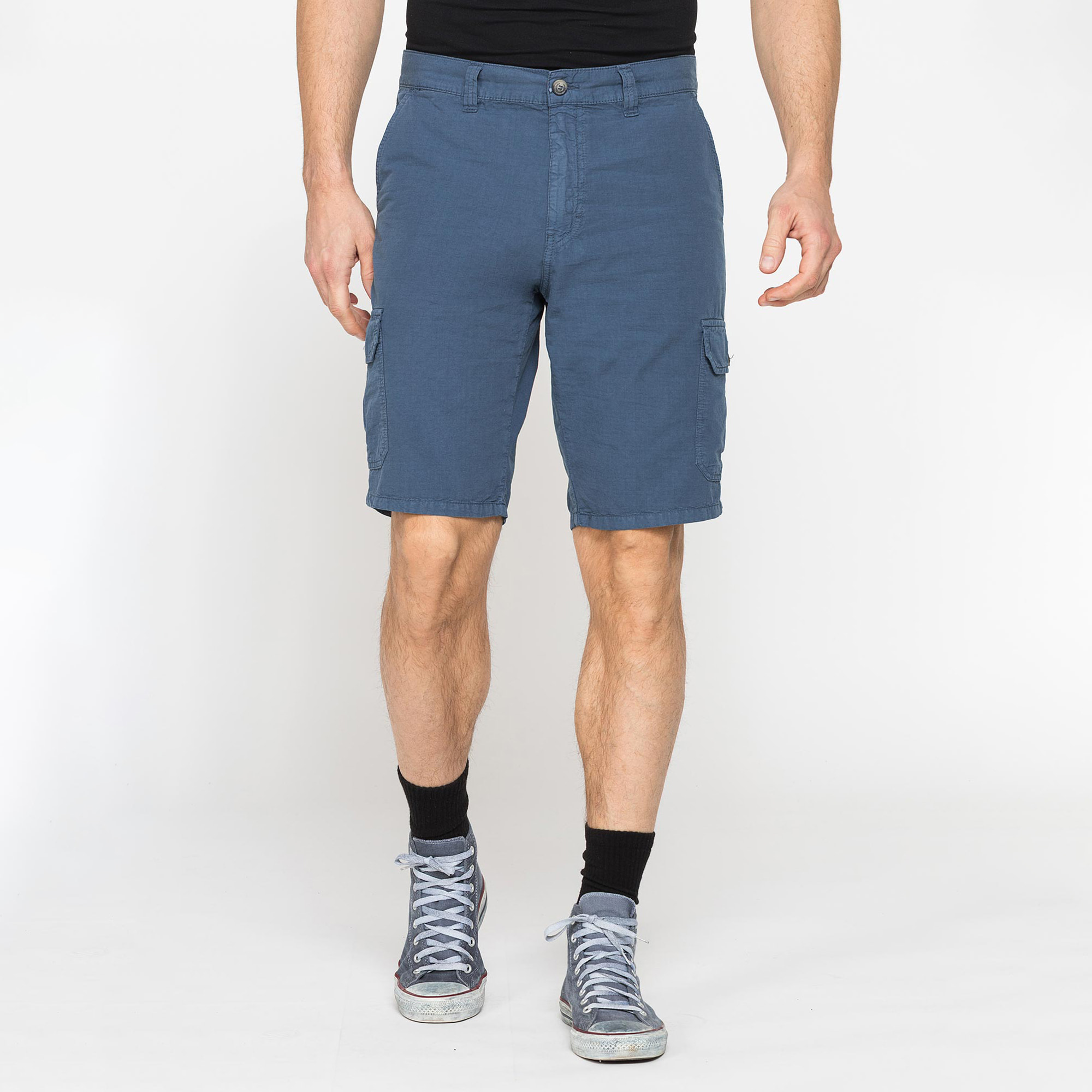 BERMUDA TASCONATO IN LEGGERO RIPSTOP DI COTONE