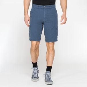 BERMUDA TASCONATO IN LEGGERO RIPSTOP DI COTONE