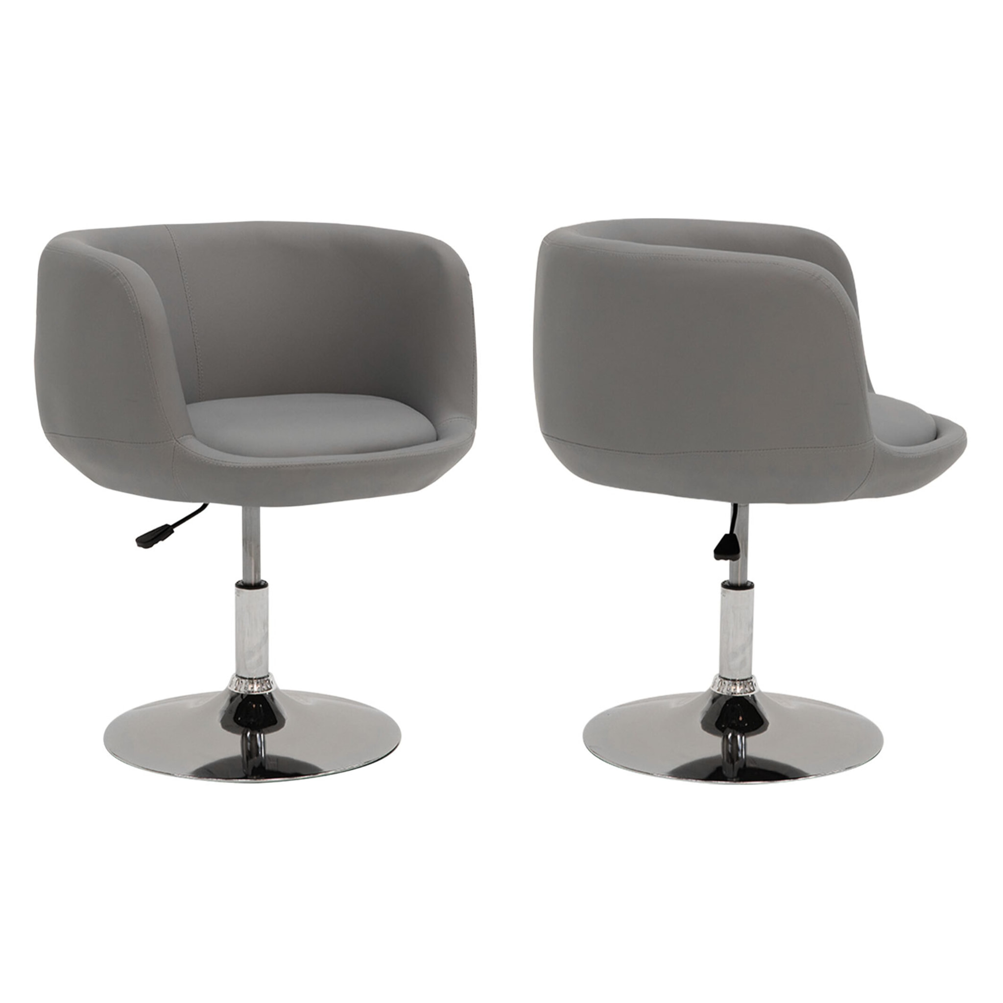 Tabouret de bar gris NOLAN