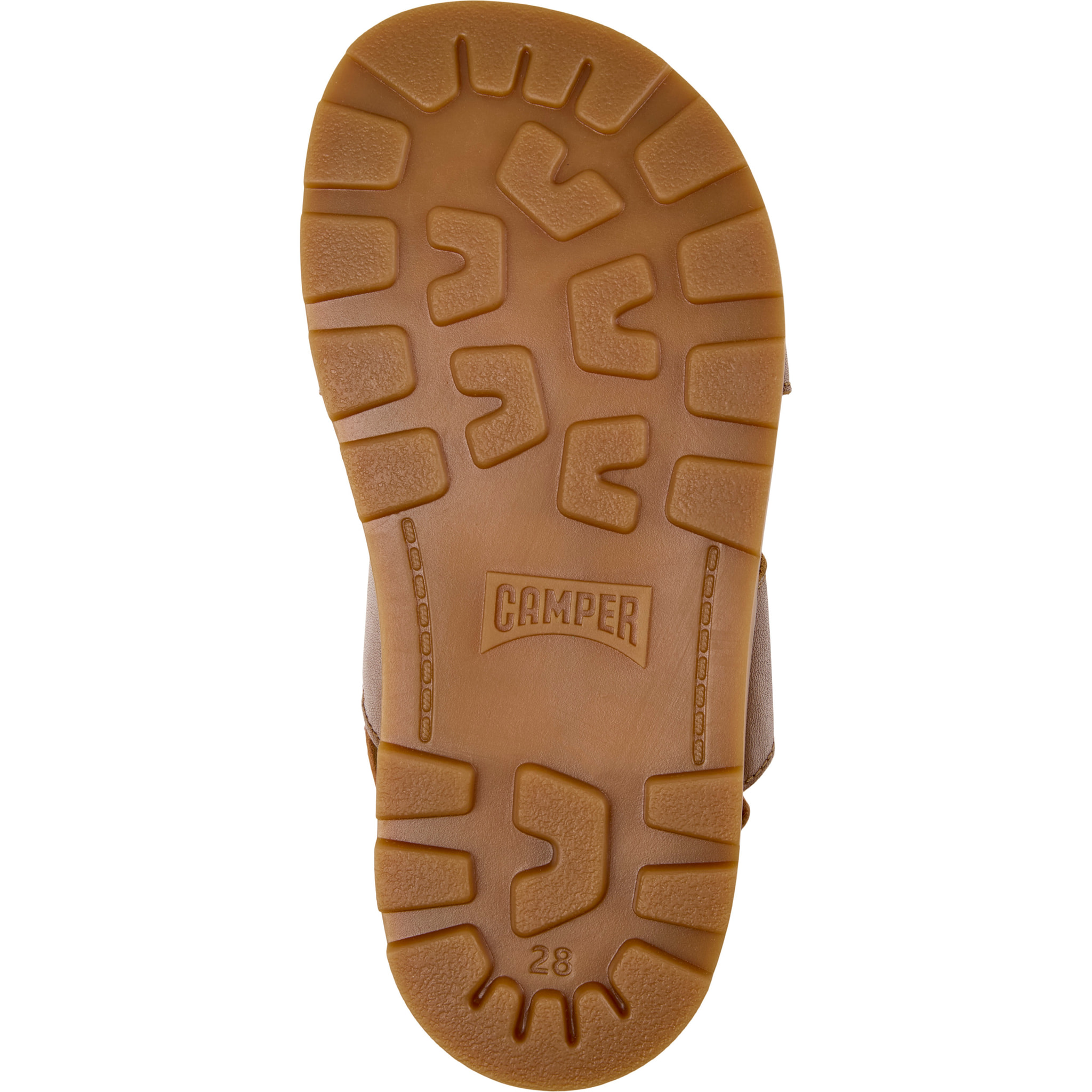 Sandalias - CAMPER Brutus Sandal - Marron - Cuero liso