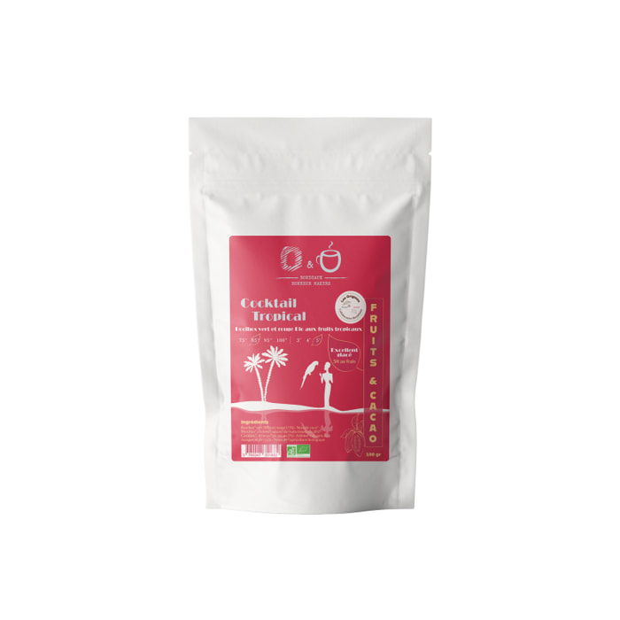 Cocktail Tropical - O&O Collection Chocolat Bio - Sachet vrac 100g