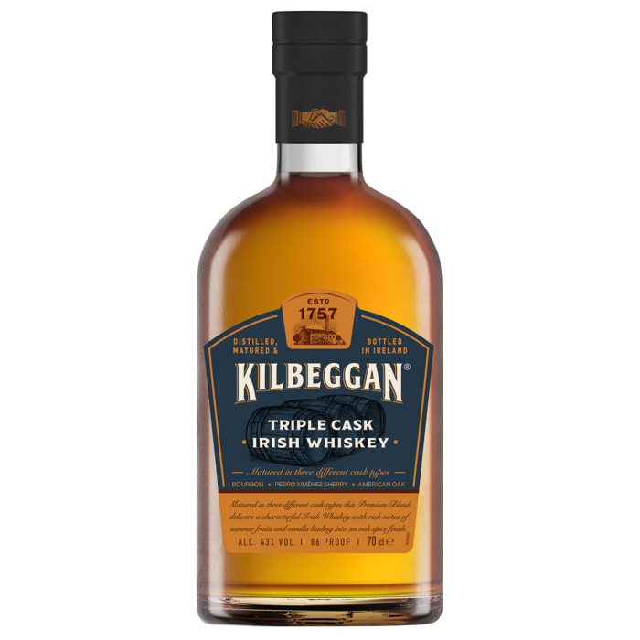 Kilbeggan Triple Cask | 43% vol | 70cl