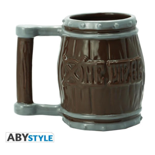 One Piece - Tazza 3D a forma di Barile 350ml 12cm - Gadget Abysse