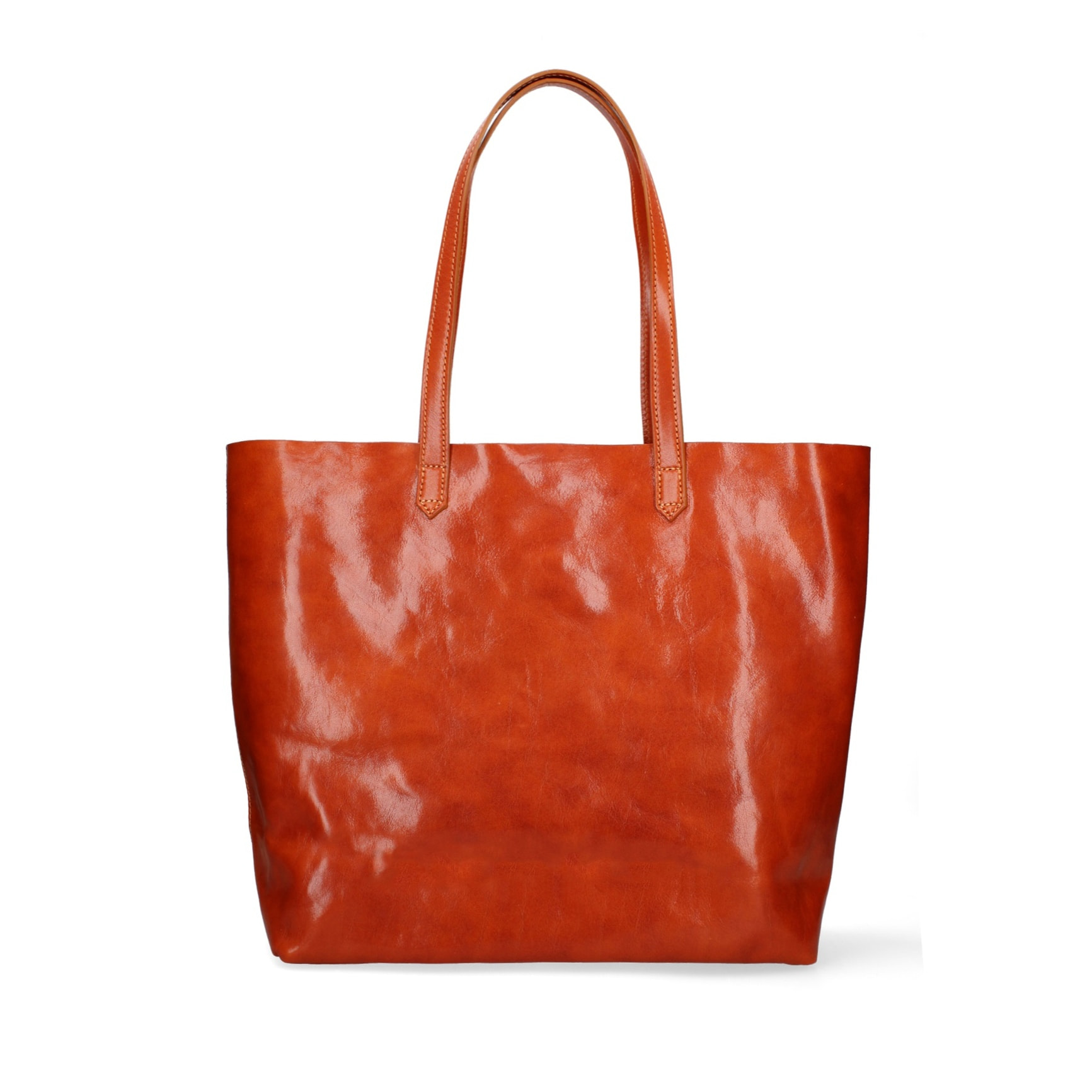 Borsa a mano da donna - Modello False - 100% pelle di vacchetta - 35.0 x 45.0 x 11.0 cm