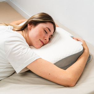 Almohada Cervical Ergonómica 3 en 1 Pilocal InnovaGoods - Blanco