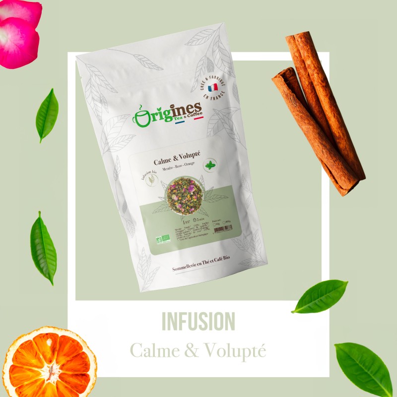 Infusion Bio Calme et Volupté - Sachet 80g