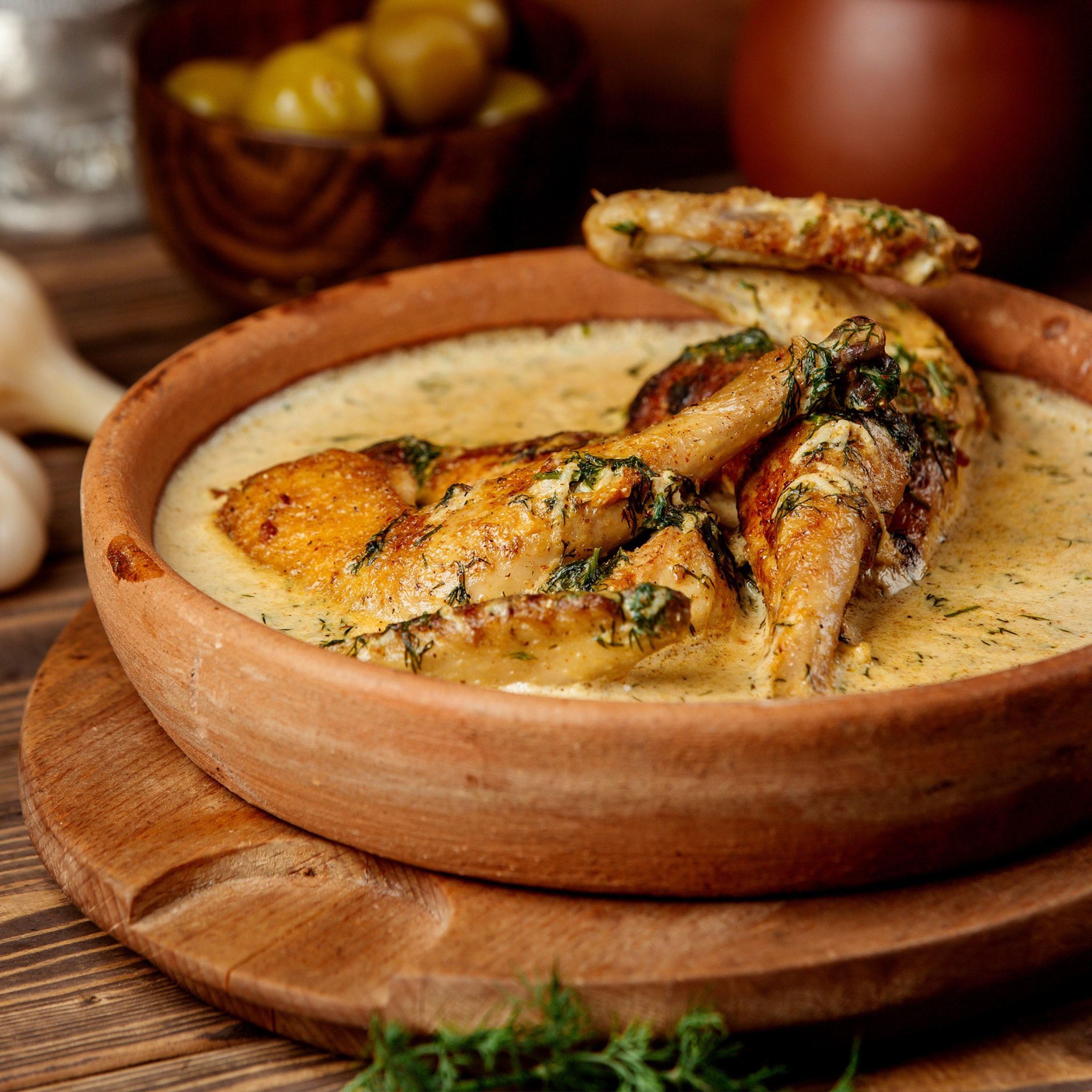 Pintade Sauce au Foie Gras*** - 1,5kg - France