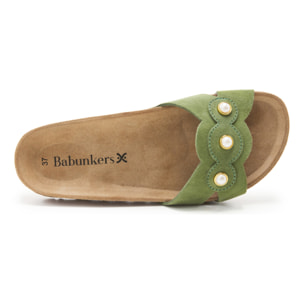 Sandalia BABUNKERS VERDE