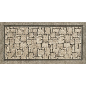 Corsia Tappeto Cucina Tortora