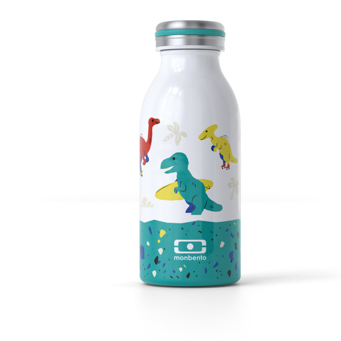 Bouteille isotherme enfant Cooly 350ml Bleu Dino