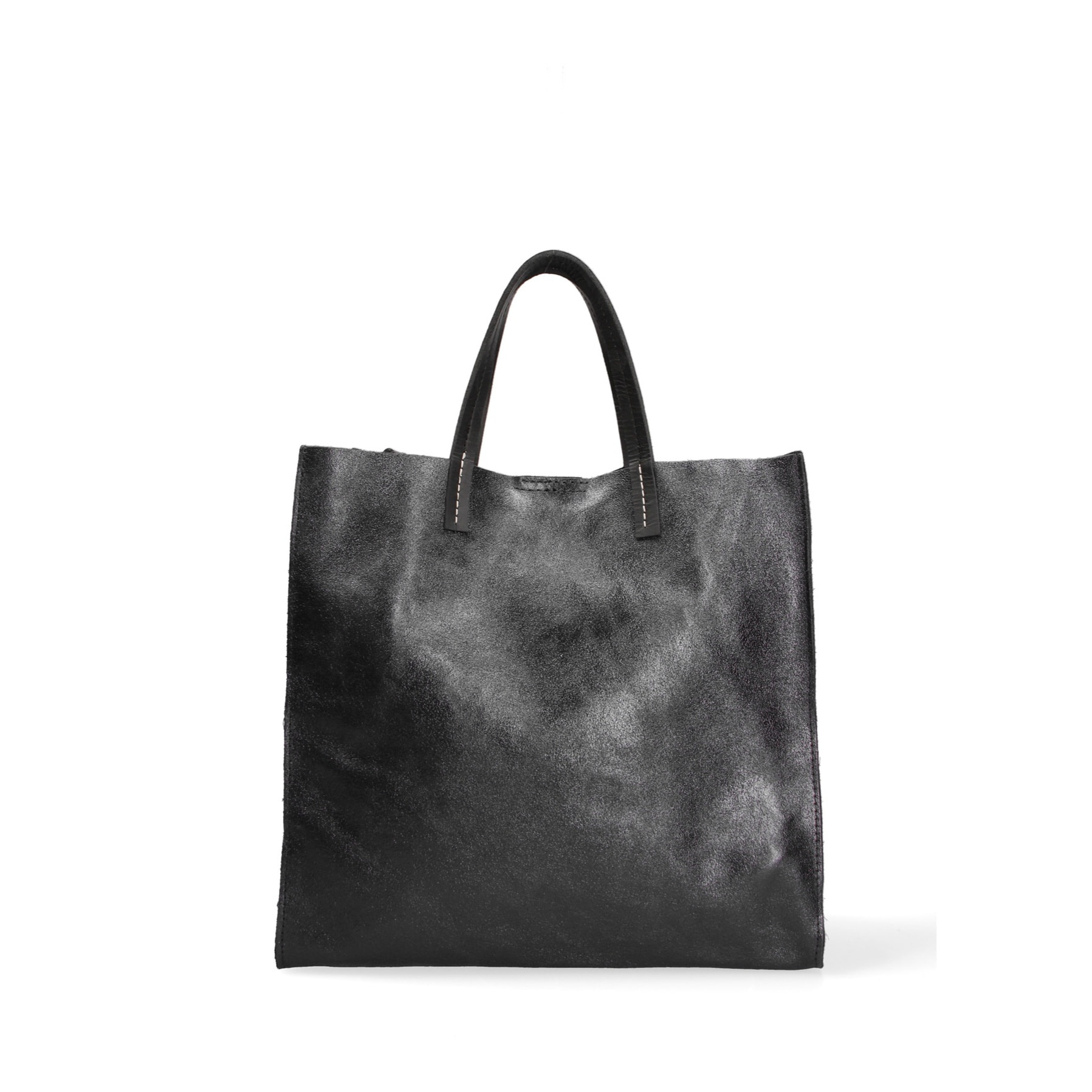 Borsa a mano da donna Made in Italy - Modello Ereva - 100% pelle - 34.5 x 32.0 x 17.0 cm