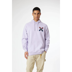 SUDADERA CON CAPUCHA CLASSIC LIGHT LILAC