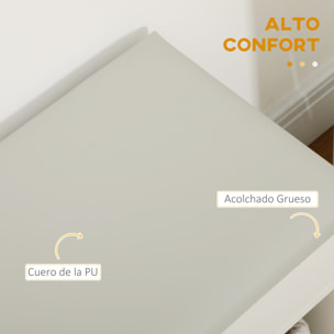 Armario Zapatero para Almacenamiento con Asiento Blanco