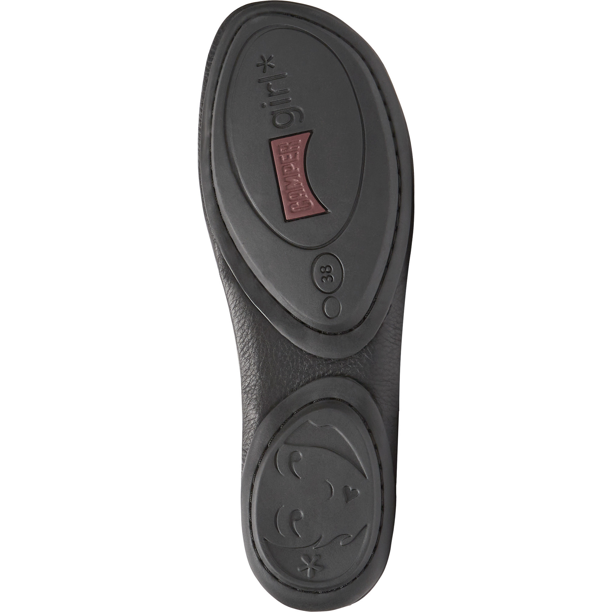 Botines - CAMPER Right Nina - Negro - Piel (Becerro)