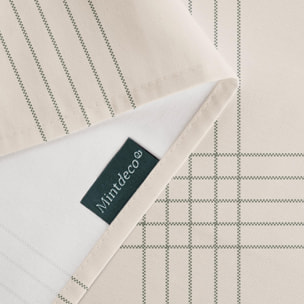 Nappe anti-taches OTTO BEIGE - en 100 % coton