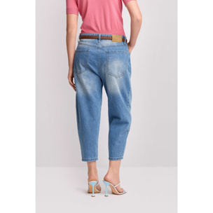 Kocca - Pantaloni in denim di cotone Donna, Denim