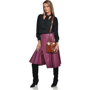 Borsa a spalla Anna Luchini Marrone