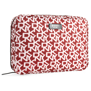 Bolsa Organizador De Equipaje Dkny Dkny-922 Signature Packing Cubes Red Logo