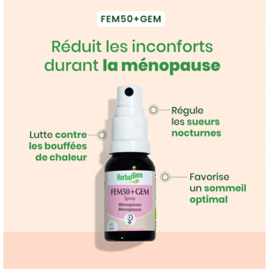 Herbalgem- FEM50+ spray - Bio - 15 ml