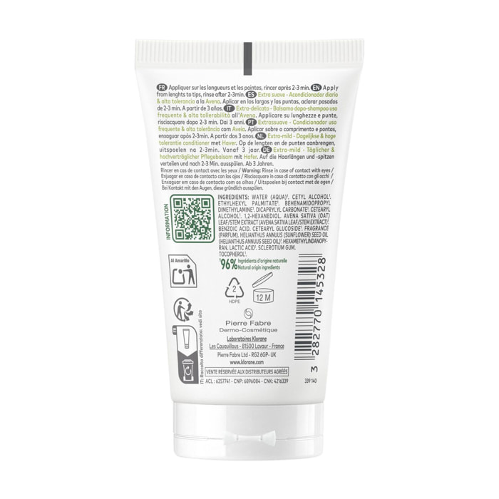 Avoine  - Après-Shampooing Extra-Doux - 50 ml