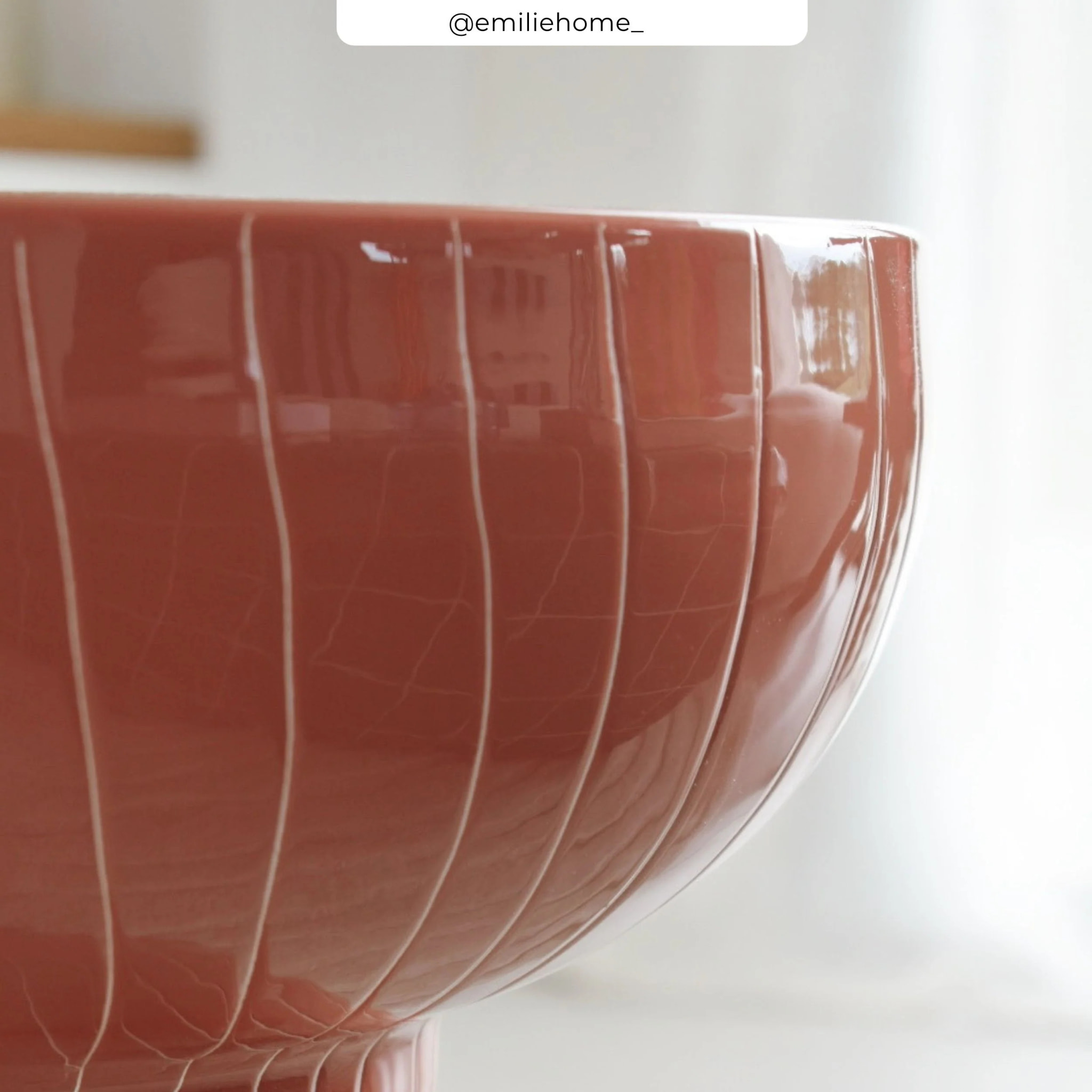 Table d'appoint ronde en métal rose D34.5 cm - Sidonie