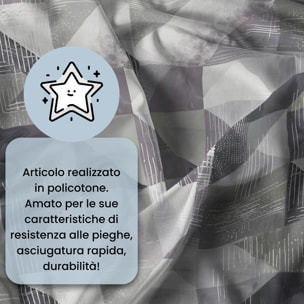 COMPLETO LETTO RIVER MATRIMONIALE SEPIK GREY