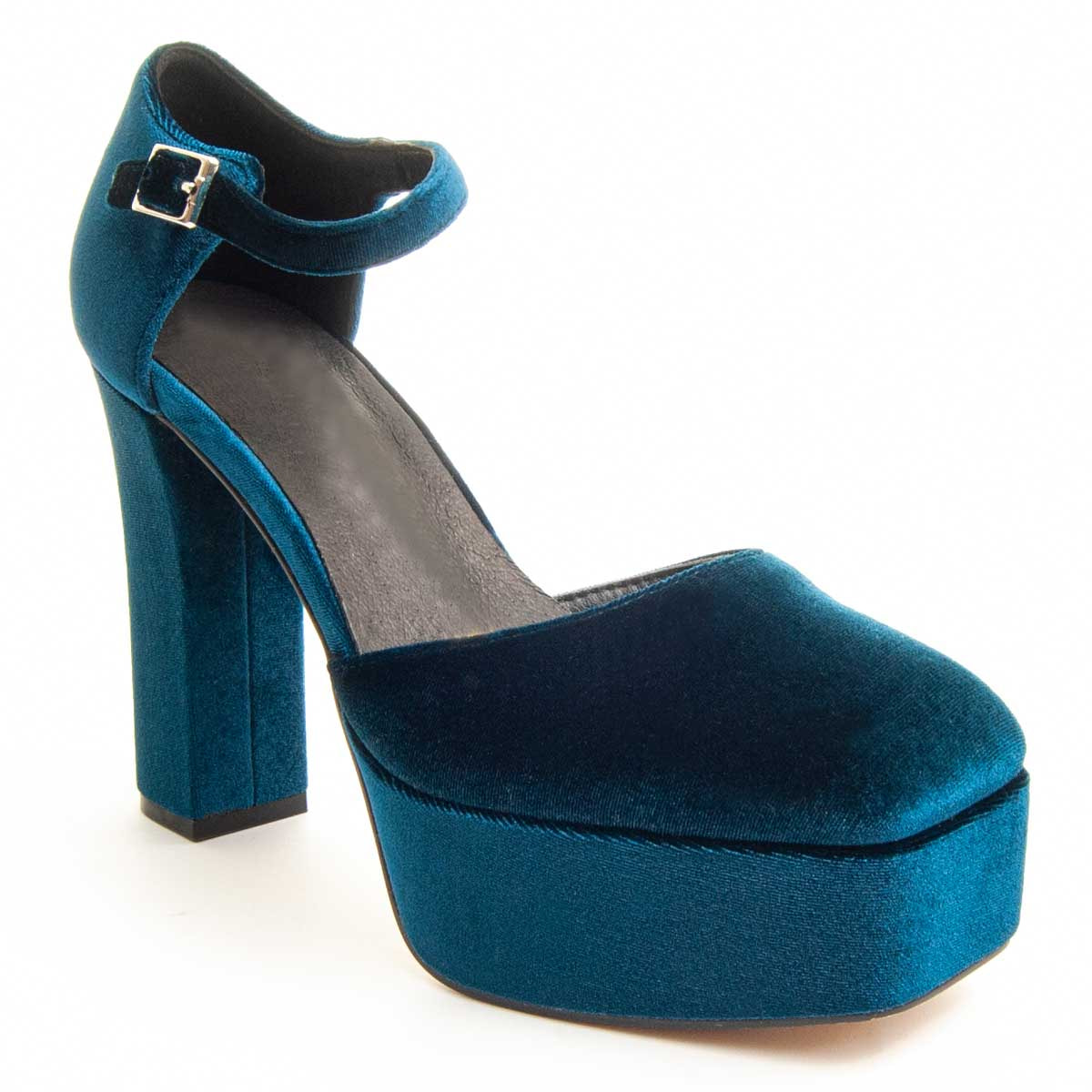 Zapatos de Tacón - Azul - Altura: 10 cm