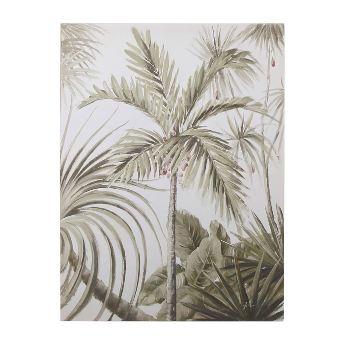 IMPRESSION PALMIERS FRAICHEUR EXOTIQUE 53X73X2.8CM JUNGLE