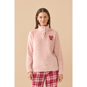 Pigiama donna coral articolo cuore. Noidinotte