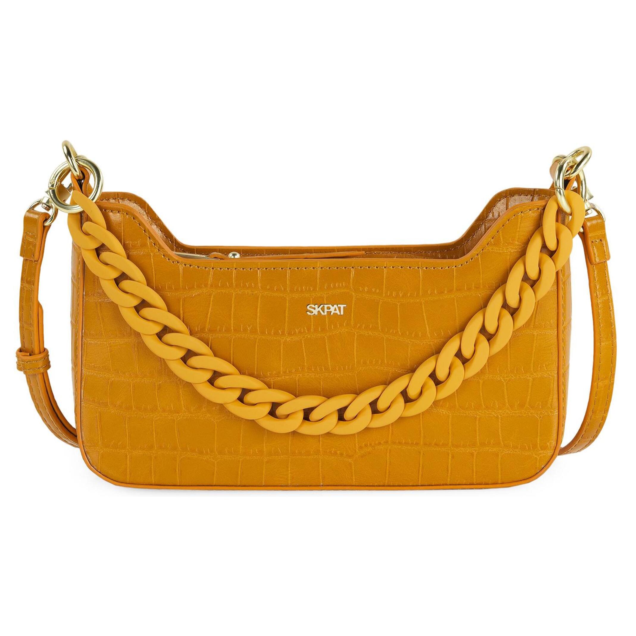 Bolso Bandolera Skpat Coco Ocre