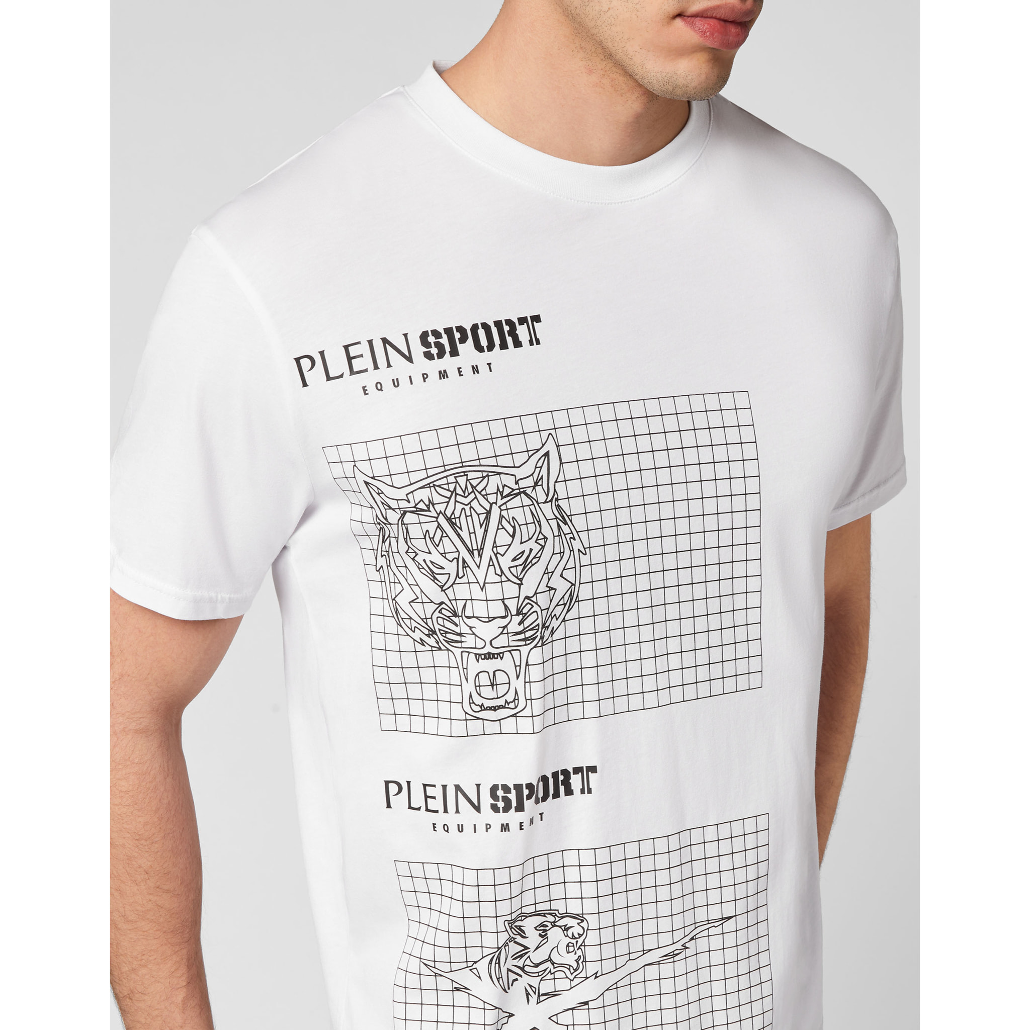 PLEIN SPORT T-Shirt Round Neck TIGER